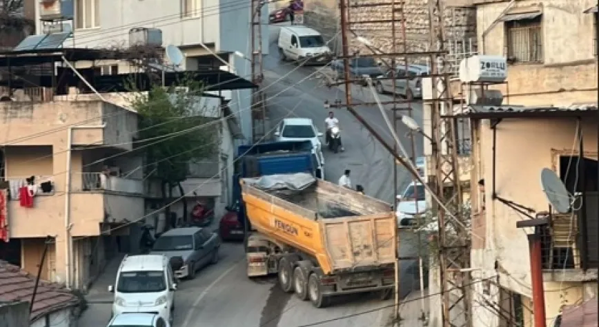 Kamyon Bozuldu Trafik Aksadı