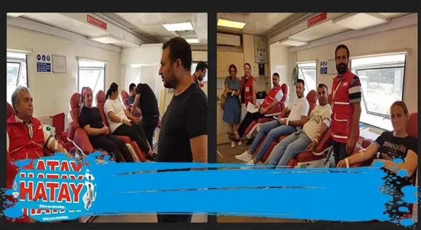 KAN BAĞIŞÇILARA TEŞEKKÜR ETTİ