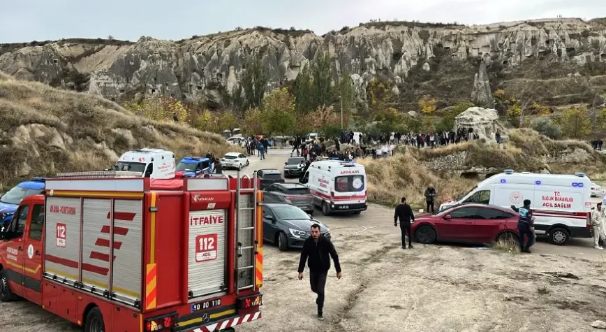 Kapadokya’da Peribacası Çöktü: 2 Kişi Hayatını Kaybetti