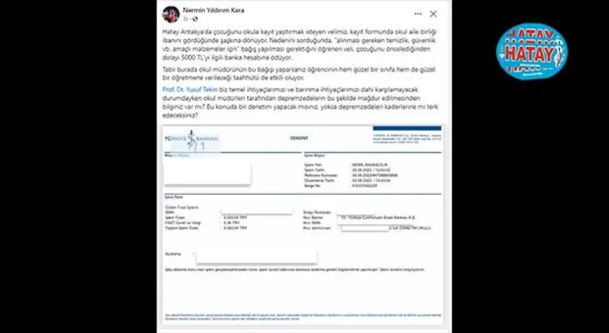 KARA, BAKAN TEKİN'E SESLENDİ