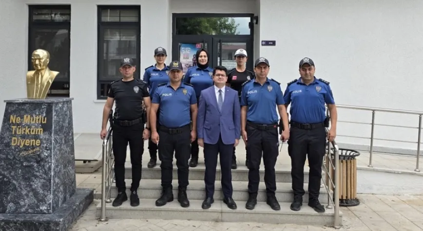 Karaağaç Polis Merkezine Ziyaret