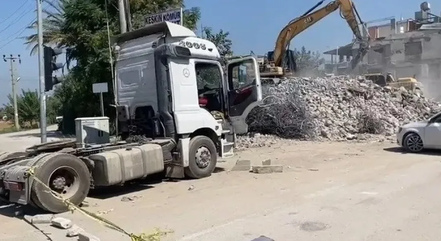 KARAAĞAÇ YOLU KAPALI, VATANDAŞLAR MAĞDUR