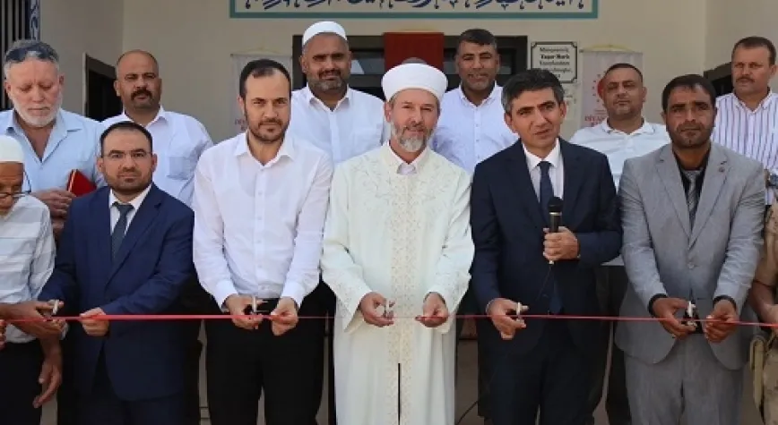 Karabatak Camii Dualarla İbadete Açıldı