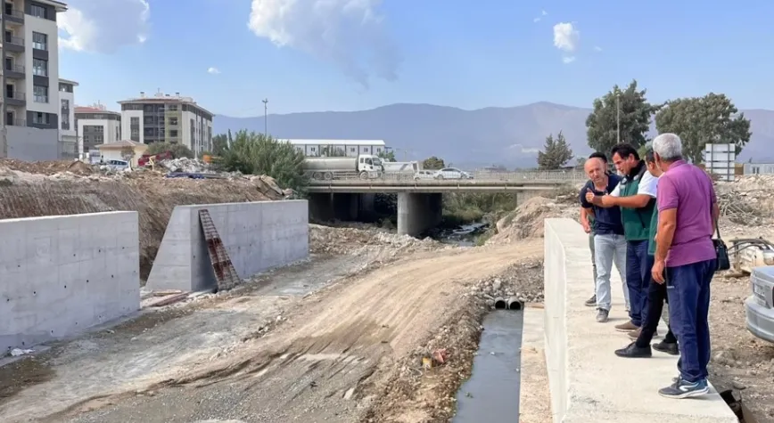 Kavaslı deresi ıslah ediliyor