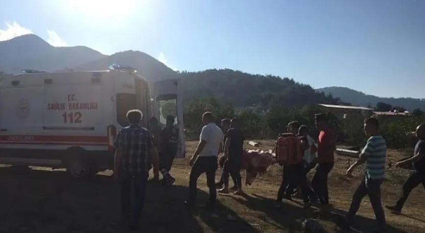 Kayalıklardan düşen vatandaş kurtarıldı!