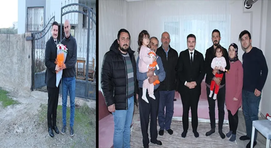 KAYMAKAM ACAR GÜNEYDOĞU GAZİLERİNİ ZİYARET ETTİ