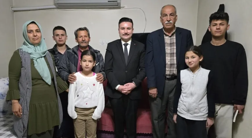 KAYMAKAM ACAR HANE ZİYARETİNDE