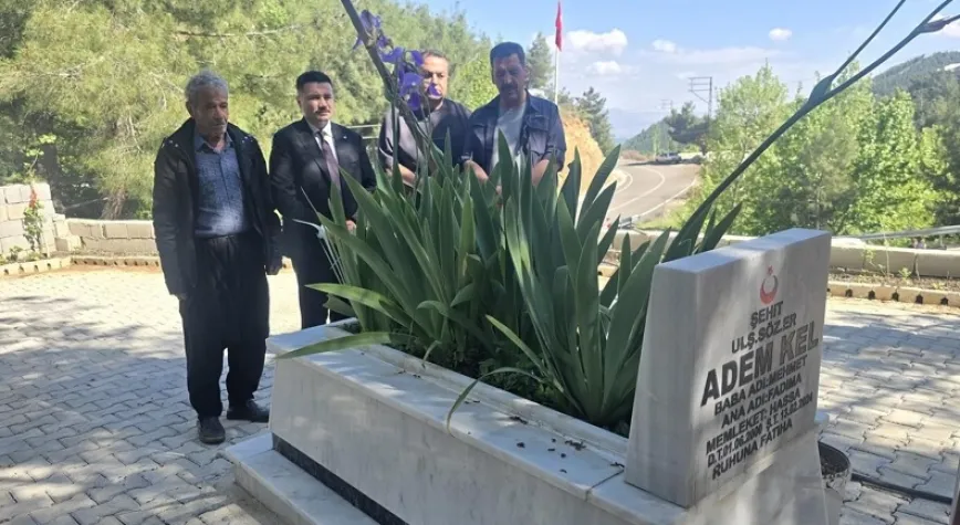 Kaymakam Acar Şehit Ailesini Ziyaret Etti