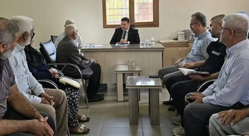 KAYMAKAM ACAR , VATANDAŞLARLA BİRARAYA GELMEYE DEVAM EDİYOR