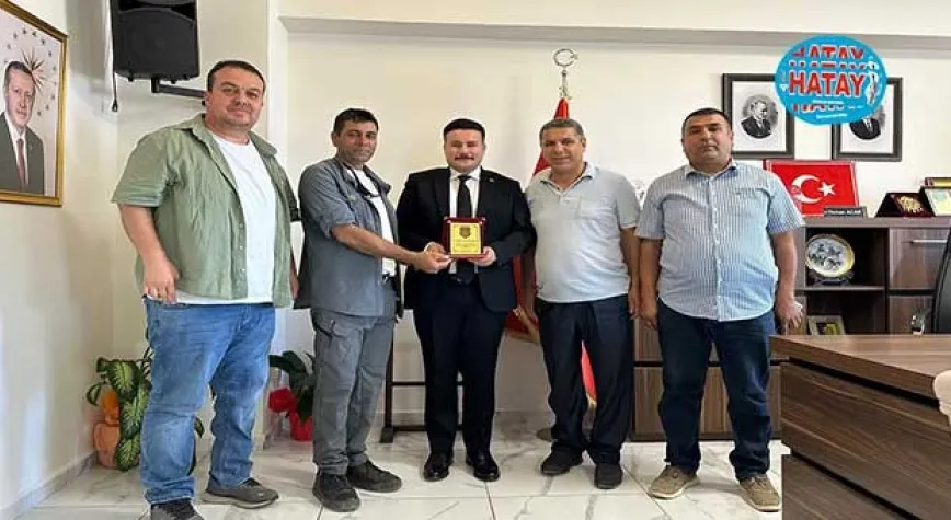 KAYMAKAM ACAR’A GAZİLERDEN ZİYARET