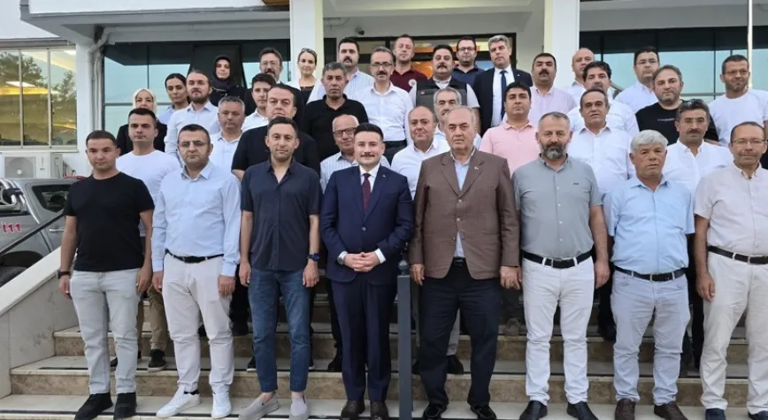 Kaymakam Acar’a Veda Yemeği