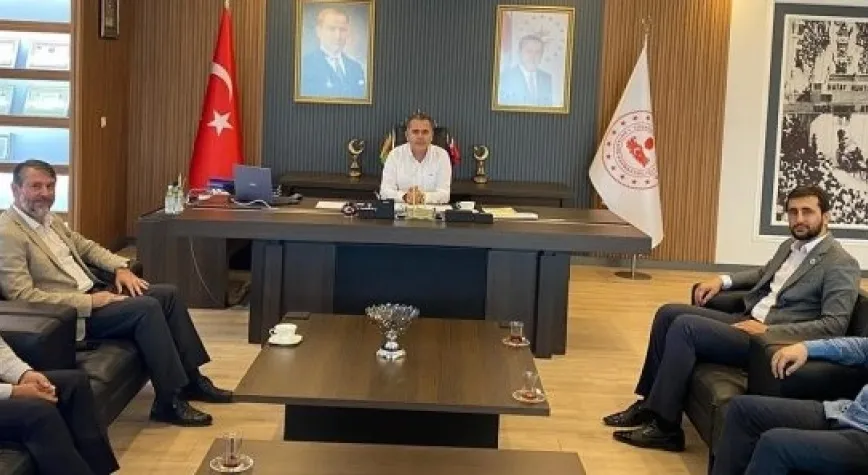 Kaymakam Akdaş, Topçu’yu Ağırladı