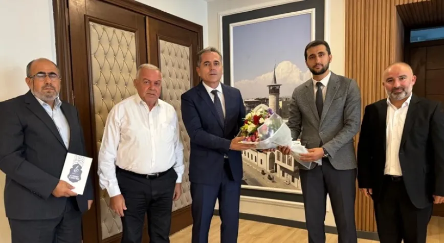 Kaymakam Akdaş’a Mevlidi Nebi Haftası Dolayısıyla Ziyaret