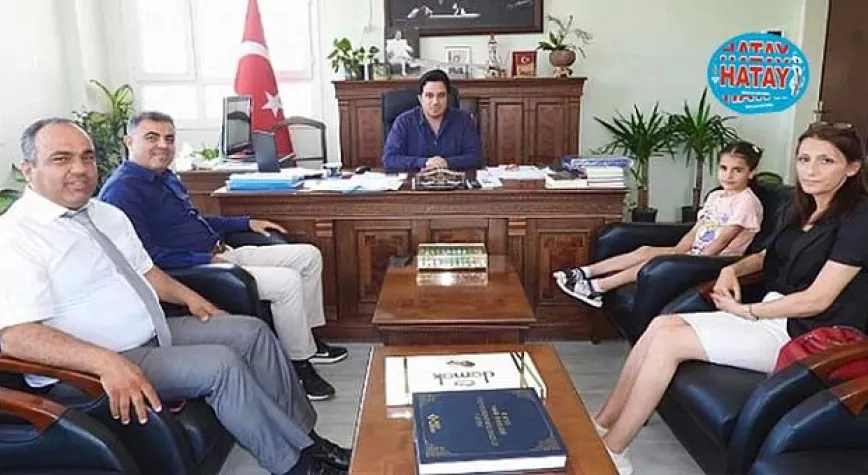 KAYMAKAM DÜNDAR, ŞAMPİYONU AĞIRLADI