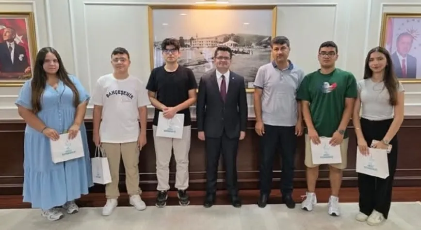 Kaymakam Eroğlu, Öğrencileri Ağırladı
