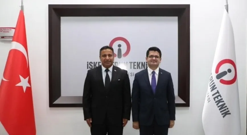 Kaymakam Eroğlu’ndan Rektör Duruel’e Ziyaret