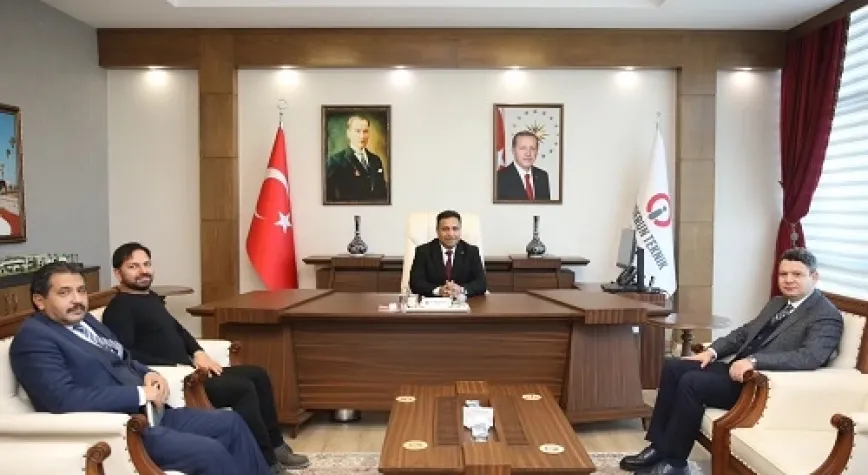 KAYMAKAM GÖKPINAR’DAN DURUEL’E NEZAKET ZİYARETİ