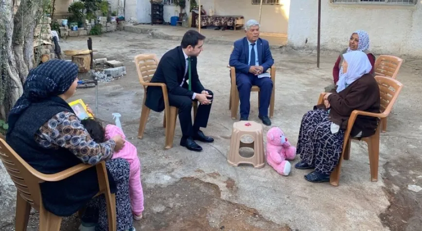 Kaymakam hane ziyaretlerinde