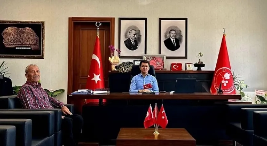 Kaymakam Kahraman Şehit Ailesi'ni Kabul Etti