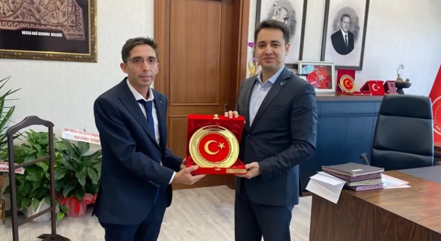 Kaymakam Kahraman’a ziyaret
