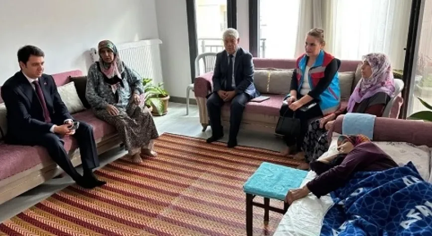 Kaymakam Kahraman’dan Yaşlılara Ziyaret