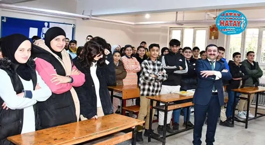 KAYMAKAM OKUL ZİYARETLERİNİ SÜRDÜRÜYOR