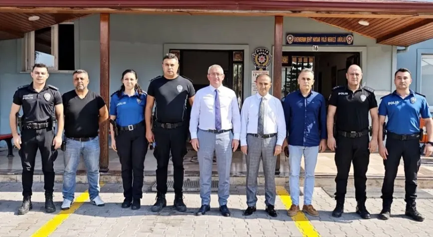 Kaymakam Önder Güvenliğin Merkezinde