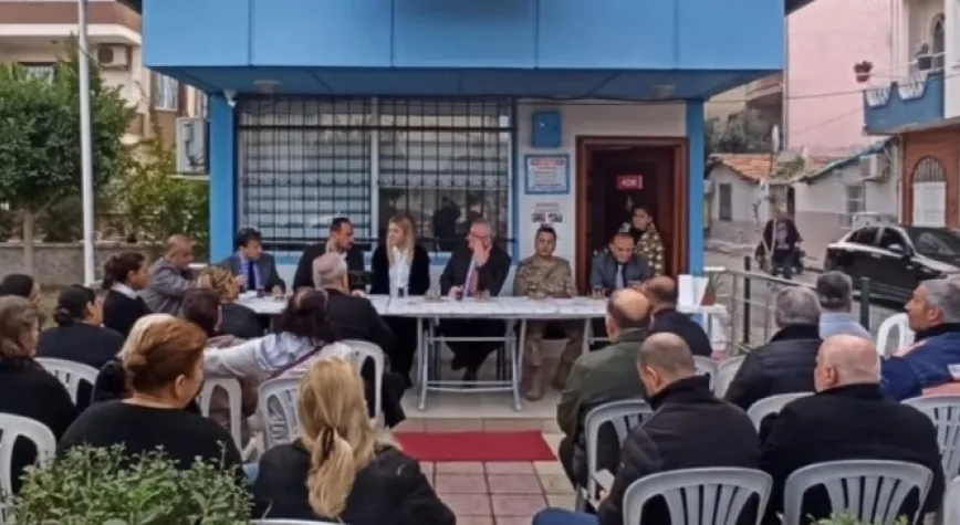 KAYMAKAM ÖNDER PİRİREİS SAKİNLERİYLE BULUŞTU