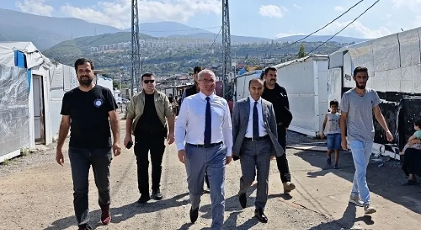 Kaymakam Önder’den Konteyner Kent Ziyareti