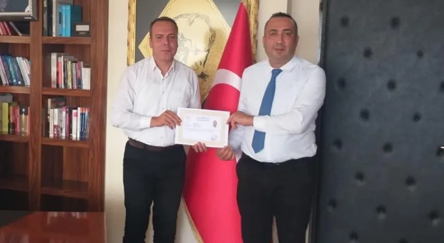 Kaymakam Onur Özaydın’a özel ziyaret