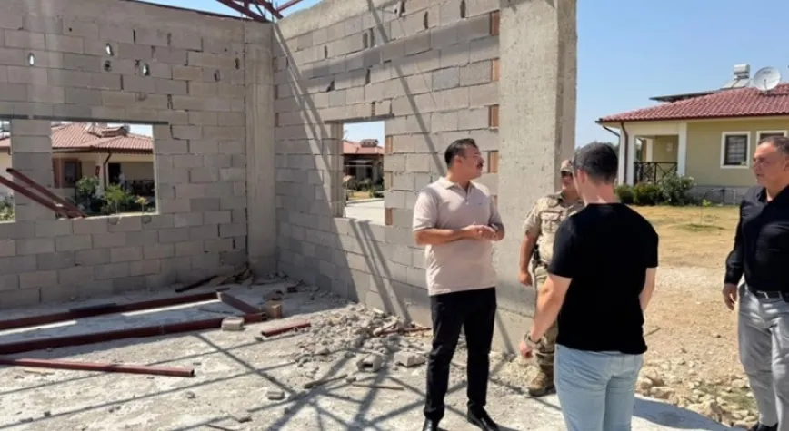 Kaymakam Şahin, Karbeyaz ve Babatorun’da incelemelerde bulundu