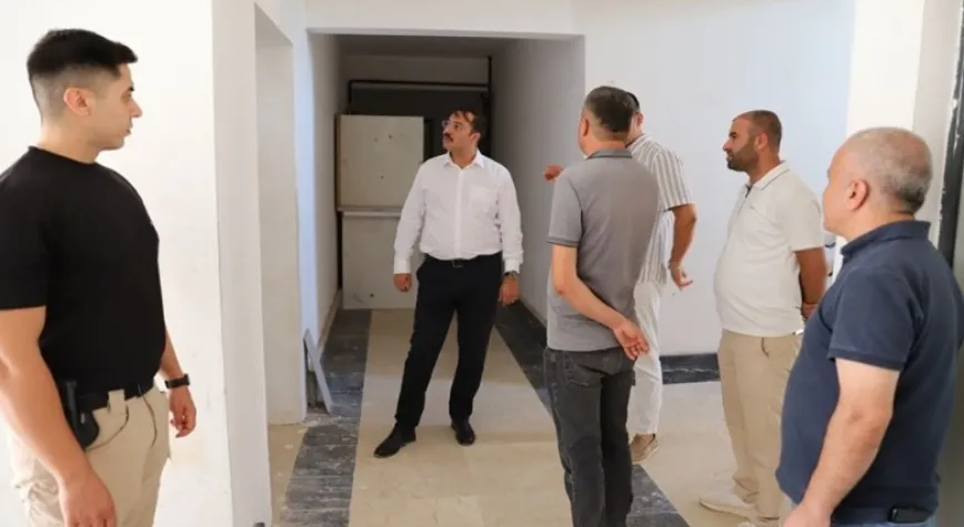 Kaymakam Şahin'den TOKİ Konutlarına Yerinde İnceleme