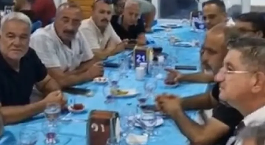 Kaymakam Ümit Altay’a Veda Yemeği