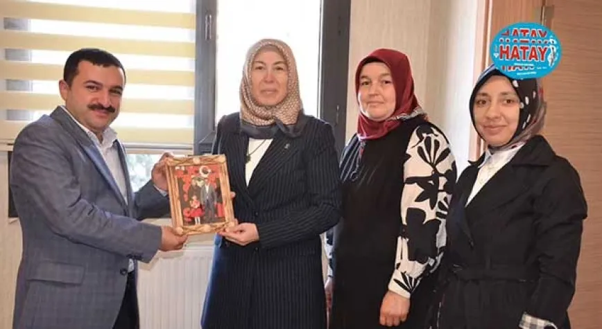 KAYMAKAM’A NEZAKET ZİYARETLERİ