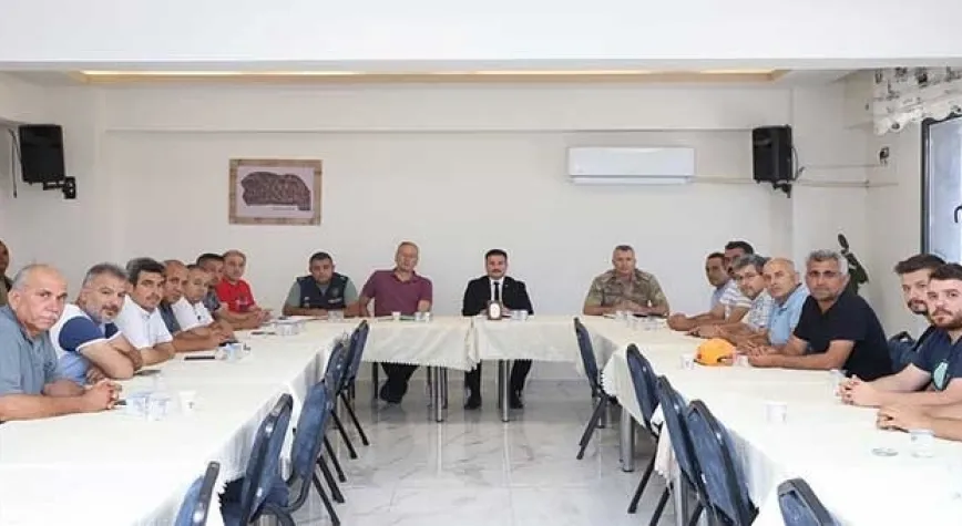 KAYMAKAMDAN DEĞERLENDİRME TOPLANTISI