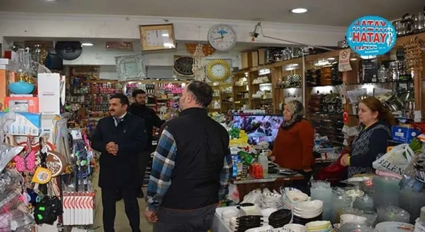 KAYMAKAMDAN ESNAF ZİYARETLERİ