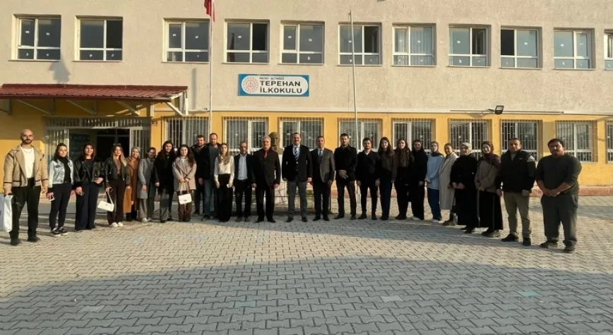 Kaymakam’dan motivasyon arttıran ziyaret