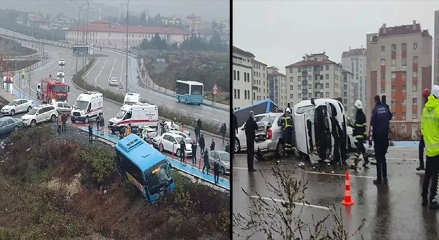 HATAY'DA OTOBÜS KAZASI