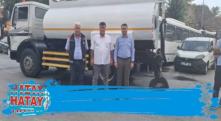KIRIKHAN BELEDİYESİNE SULAMA ARACI