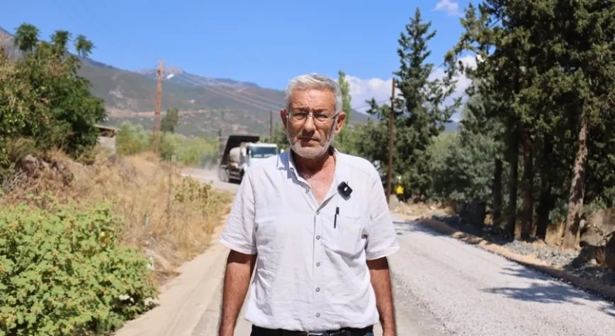 Kırıkhan Dedeçınar Mahallesinde Yol Çalışması