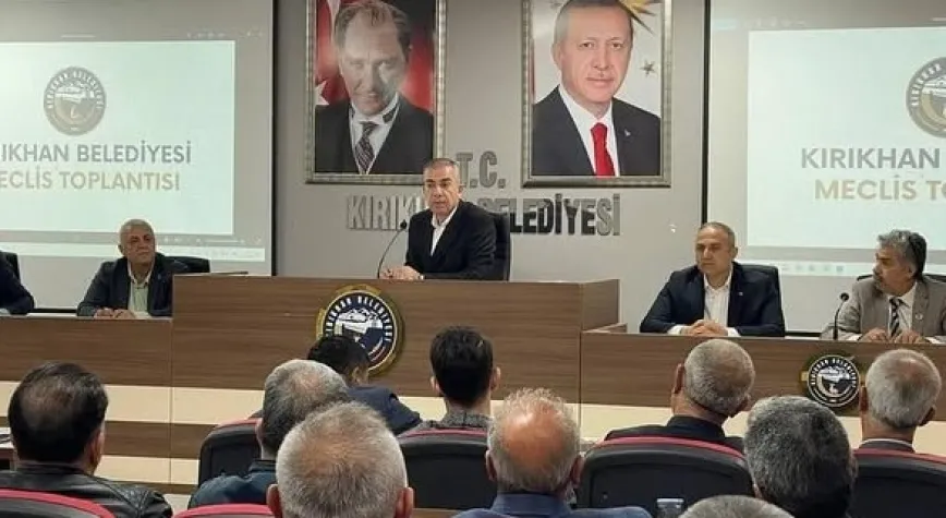 KIRIKHAN’DA BELEDİYE MECLİSİ TOPLANDI