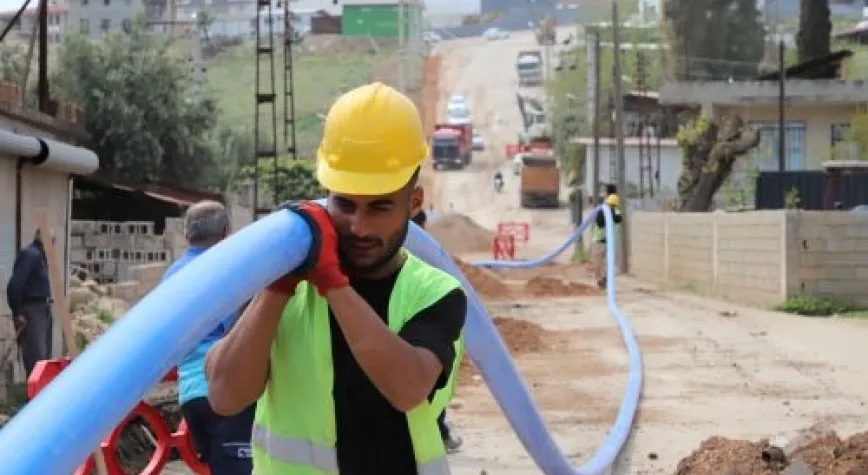 Kırıkhan’da Dev Su Projesinde 49 Kilometre Tamamlandı