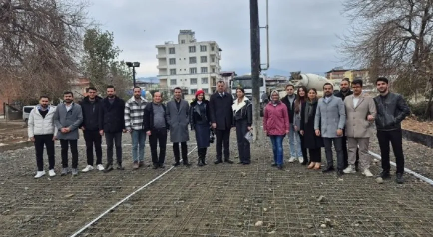 Kırıkhan’da Geçici Ofislerin Temeli Atıldı