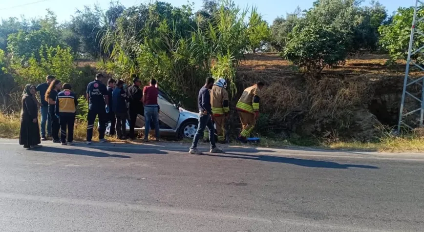 Kırıkhan’da Otomobil Devrildi: 1 Yaralı