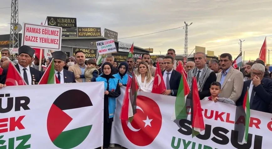 Kırıkhan’dan Gazze’ye Selam, Mücadeleye Devam