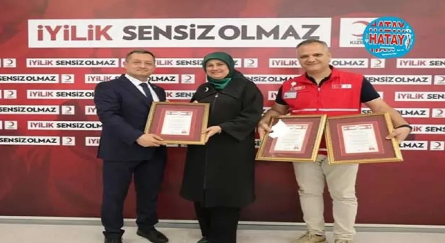 KIZILAY HATAY’A 3 ÖDÜL 3 GURUR