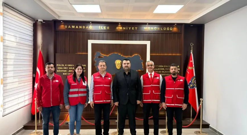 Kızılay Hatay’dan Samandağ’da İş Birliği Ziyaretleri