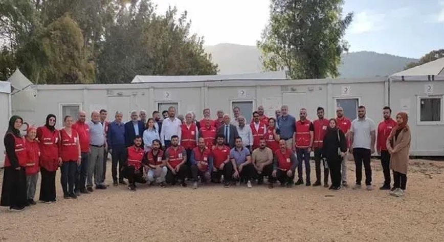 KIZILAY YÖNETİCİLERİ HATAY'DA 