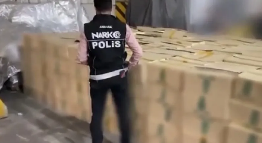 Kocaeli'de 1,5 ton uyuşturucu ele geçirildi; 5 gözaltı