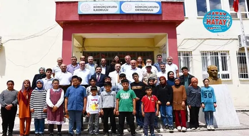 KÖMÜRÇUKURU ORTAOKULU’NA ZİYARET